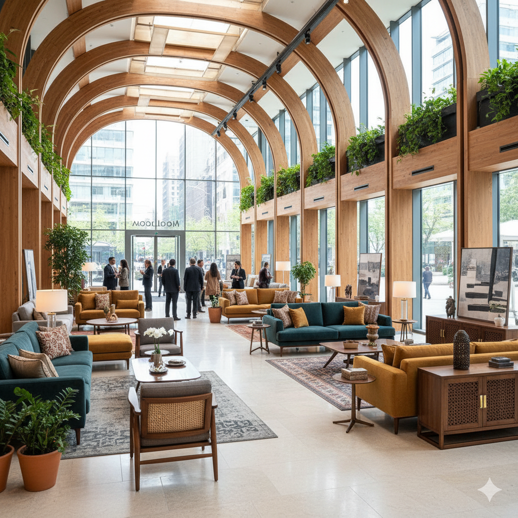 WoodLand Living Room Display