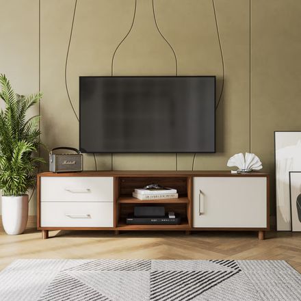 Allie Engineering Wood  Module TV Unit